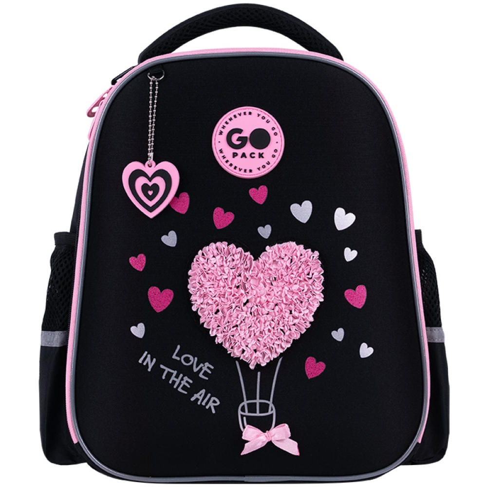 Рюкзак шкільний напівкаркасний GoPack Education Heart GO26-165S-2. Фото 3
