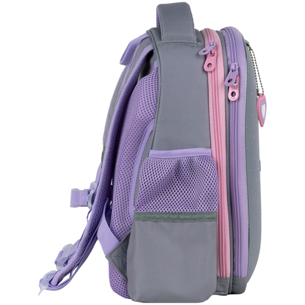 Рюкзак шкільний напівкаркасний GoPack Education Cute Kitty GO26-165S-3. Фото 4