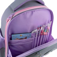 Рюкзак шкільний напівкаркасний GoPack Education Cute Kitty GO26-165S-3. Фото 10