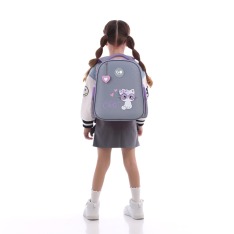 Рюкзак шкільний напівкаркасний GoPack Education Cute Kitty GO26-165S-3. Фото 16