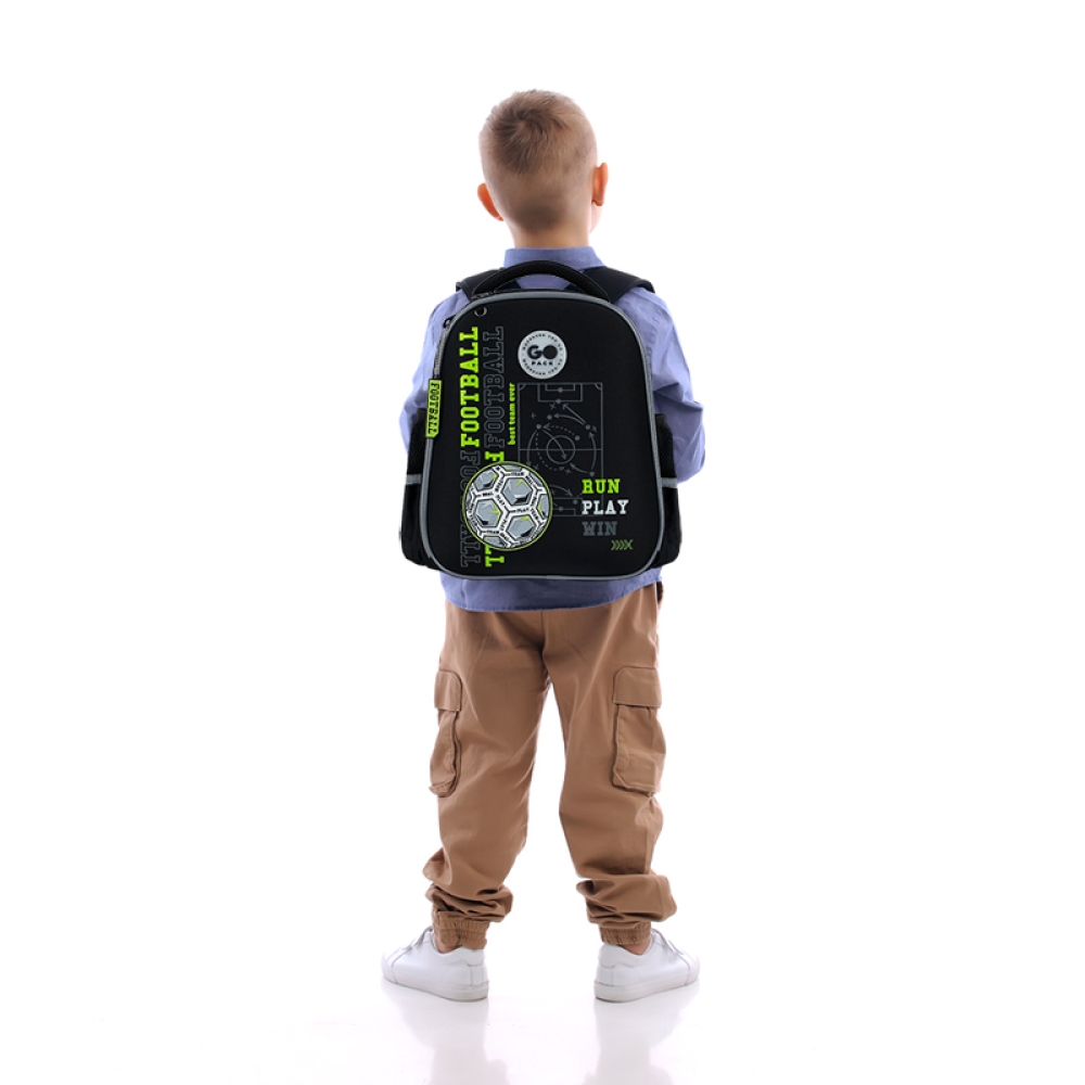 Рюкзак шкільний напівкаркасний GoPack Education Football Fan GO26-165S-4. Фото 16