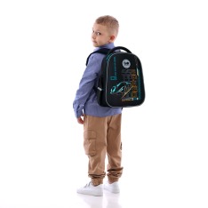 Рюкзак шкільний напівкаркасний GoPack Education Speed Zone GO26-165S-5. Фото 15