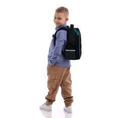 Рюкзак шкільний напівкаркасний GoPack Education Speed Zone GO26-165S-5. Фото 18