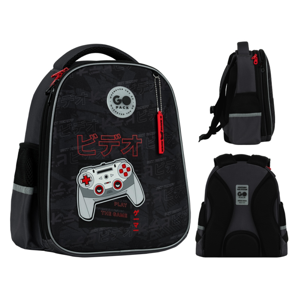 Рюкзак шкільний напівкаркасний GoPack Education Play GO26-165S-6