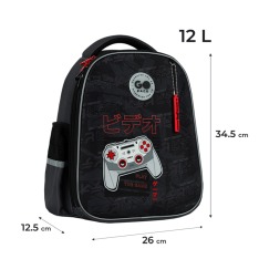 Рюкзак шкільний напівкаркасний GoPack Education Play GO26-165S-6. Фото 2