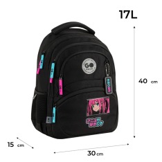 Рюкзак шкільний GoPack Education Anime girl GO26-175M-2. Фото 2
