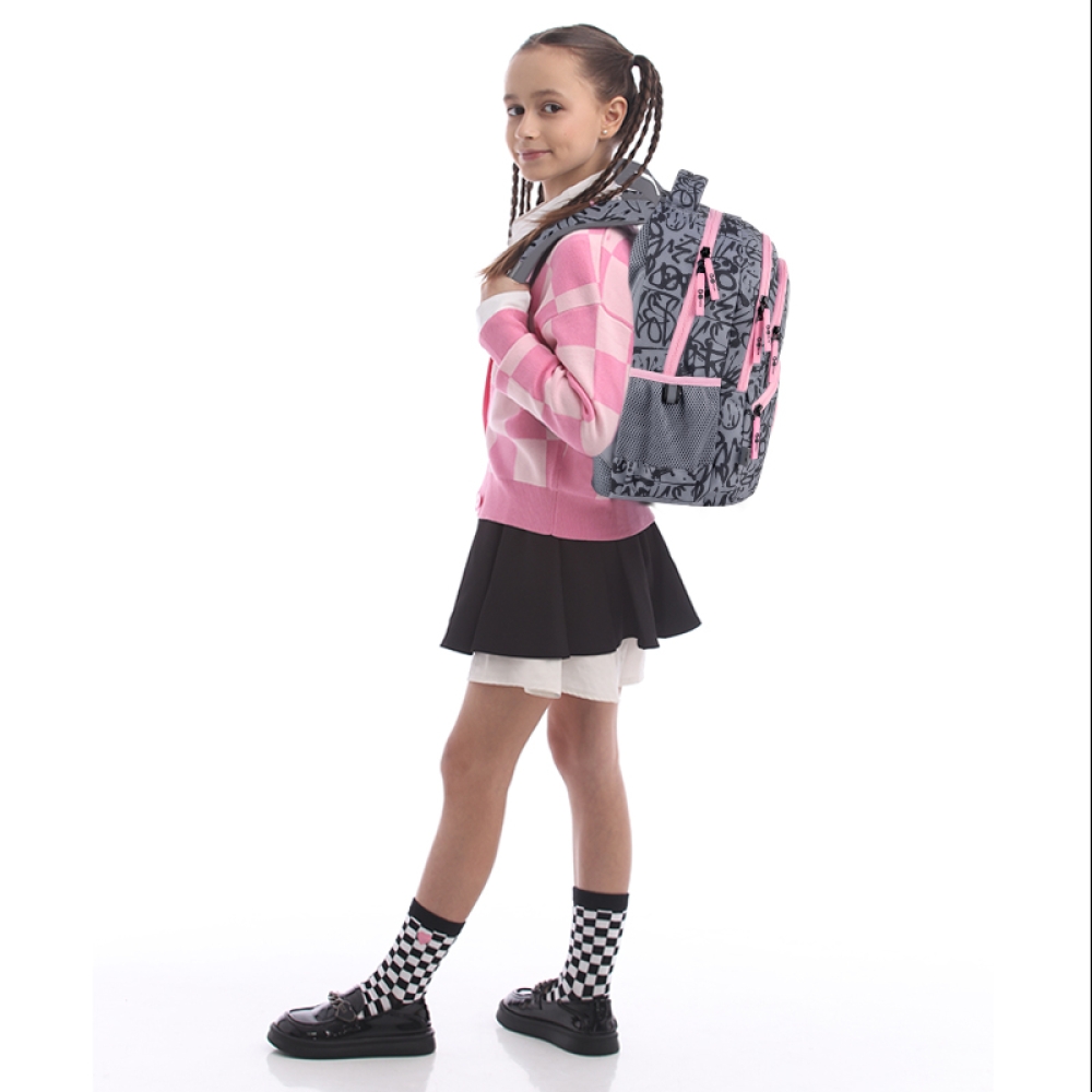Рюкзак шкільний GoPack Education Fluffy Heart GO26-175M-4. Фото 16