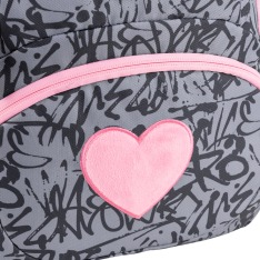 Рюкзак шкільний GoPack Education Fluffy Heart GO26-175M-4. Фото 15
