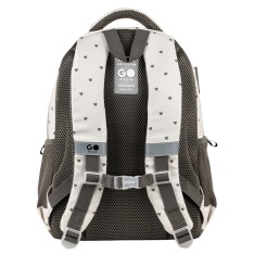 Рюкзак шкільний GoPack Education Beige Polka Dots GO26-182M-3. Фото 6