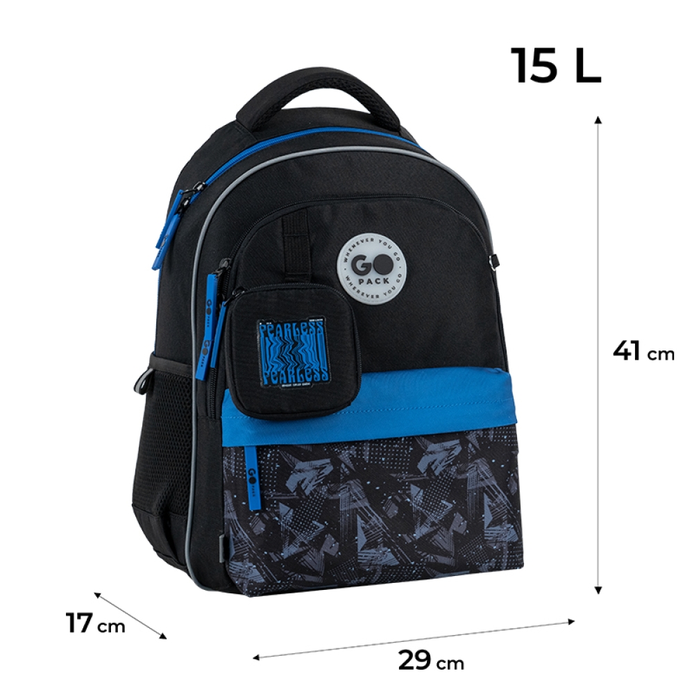 Рюкзак шкільний GoPack Education Fearless Vibe GO26-182M-6. Фото 2
