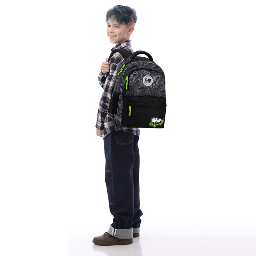 Рюкзак шкільний GoPack Education Wow Skate GO26-182M-7. Фото 14
