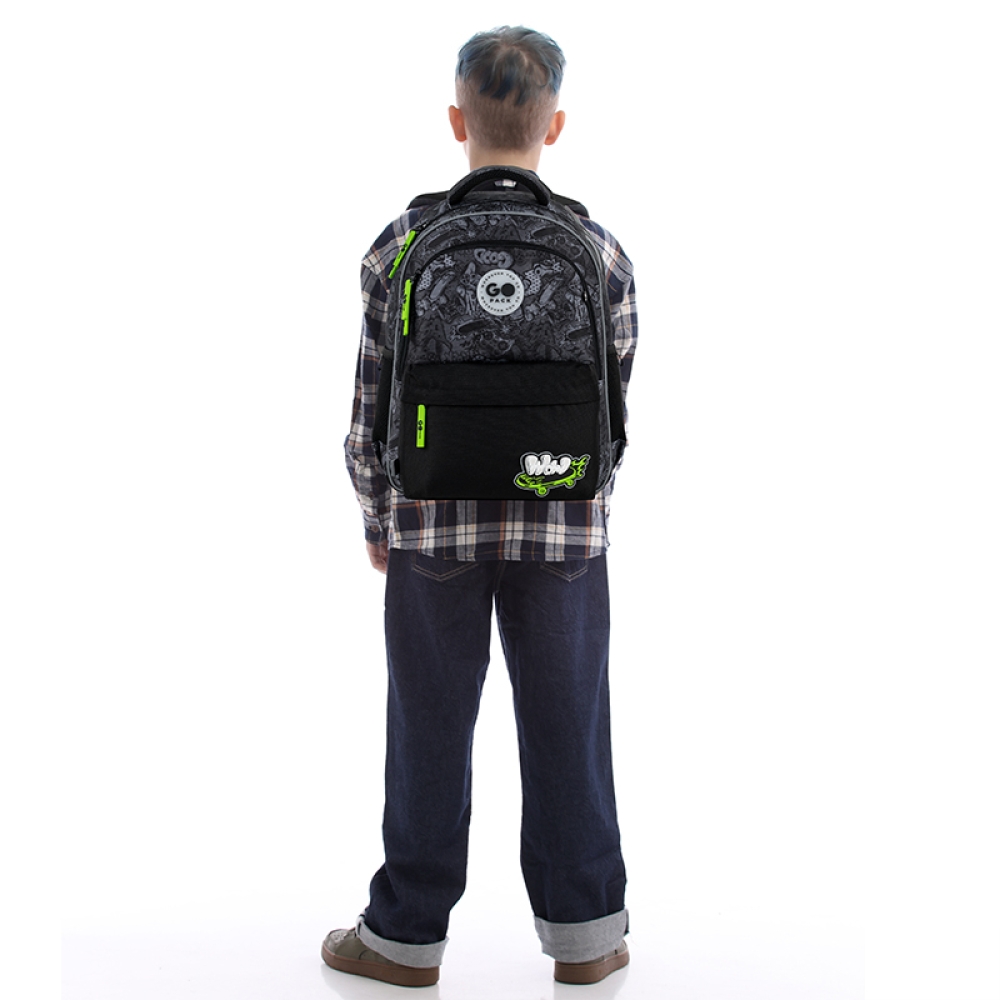Рюкзак шкільний GoPack Education Wow Skate GO26-182M-7. Фото 15