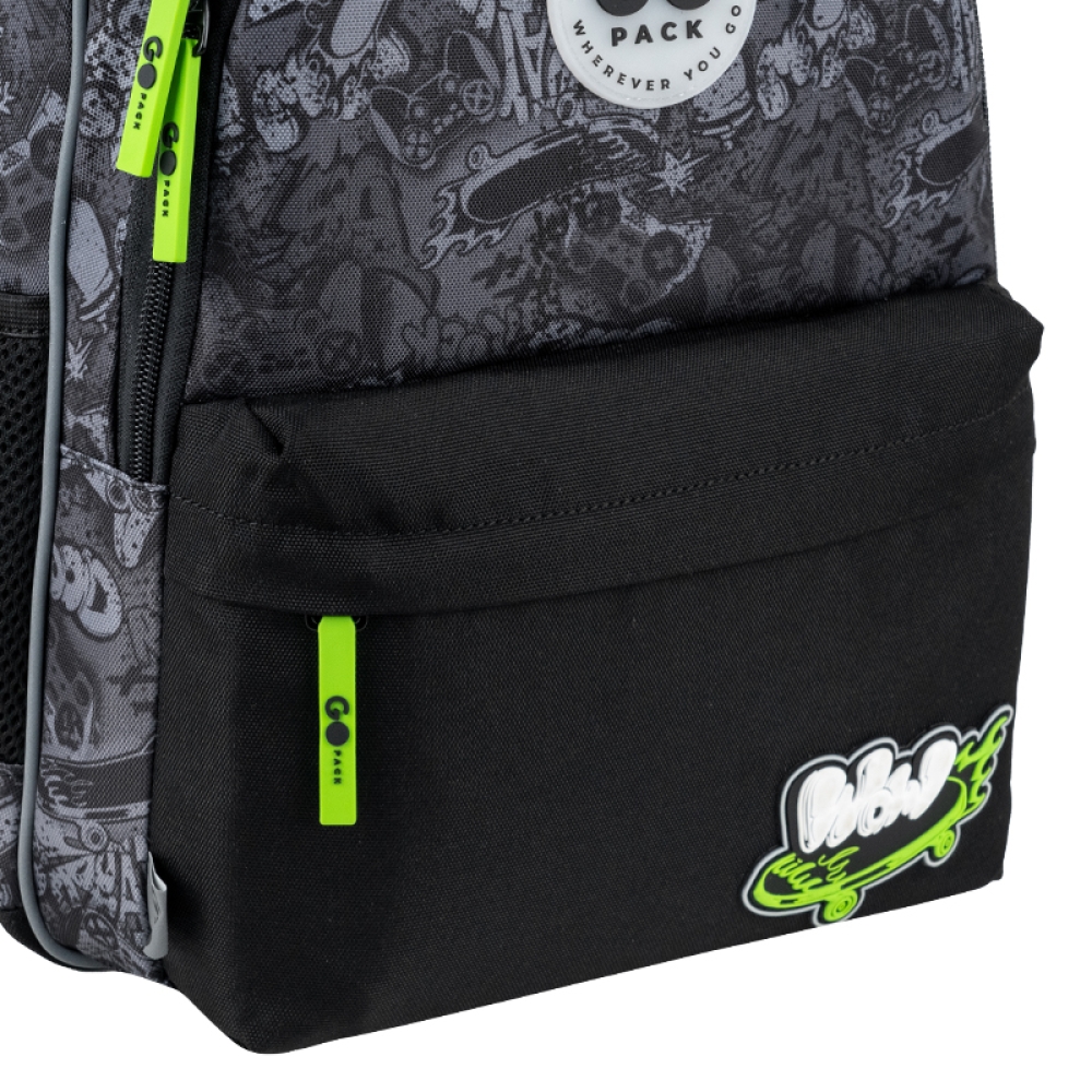 Рюкзак шкільний GoPack Education Wow Skate GO26-182M-7. Фото 9