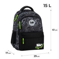 Рюкзак шкільний GoPack Education Wow Skate GO26-182M-7. Фото 2