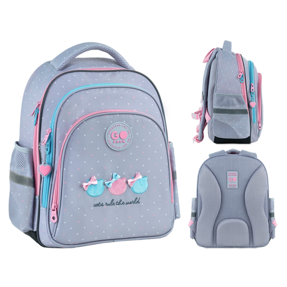 Рюкзак шкільний GoPack Education Cat's Rules GO26-2606S-1