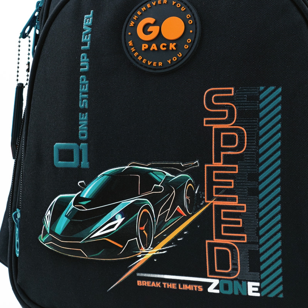 Рюкзак шкільний GoPack Education Speed Zone GO26-2606S-6. Фото 14