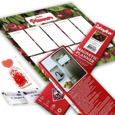 Планер магнітний Ideyka з алмазною мозаїкою. Продукти 32х40см. Фото 2