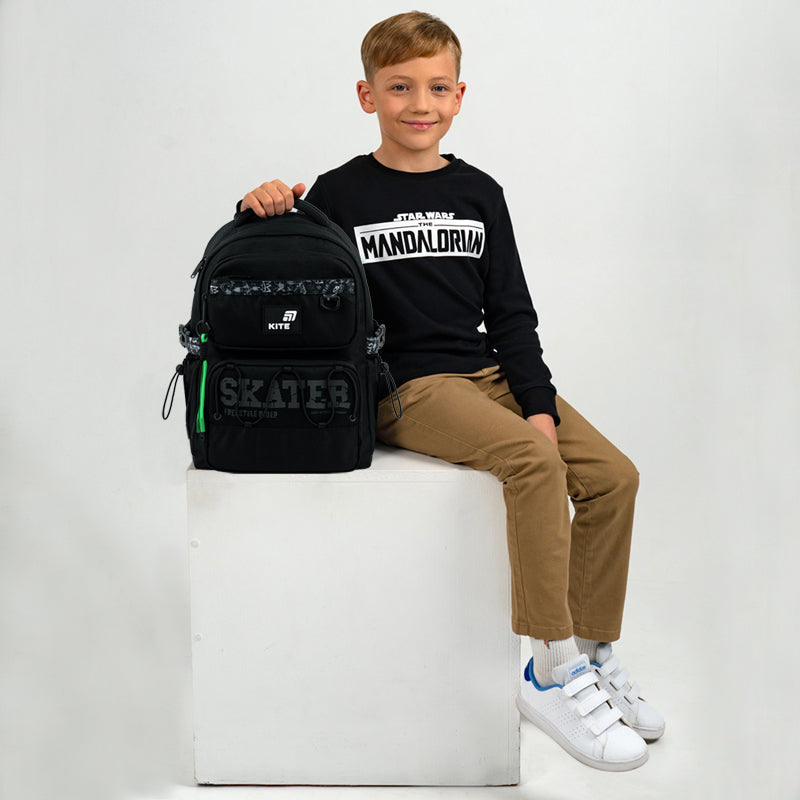 Рюкзак шкільний Kite Education Skater K26-1022M-2. Фото 24