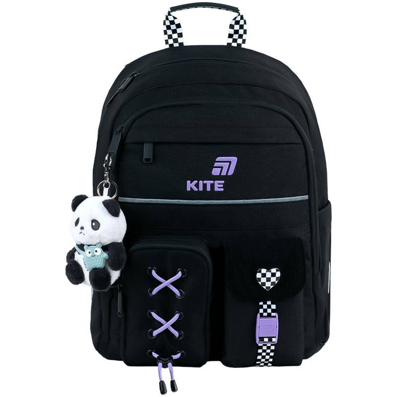 Рюкзак шкільний Kite Education Panda Love K26-584M-2. Фото 3