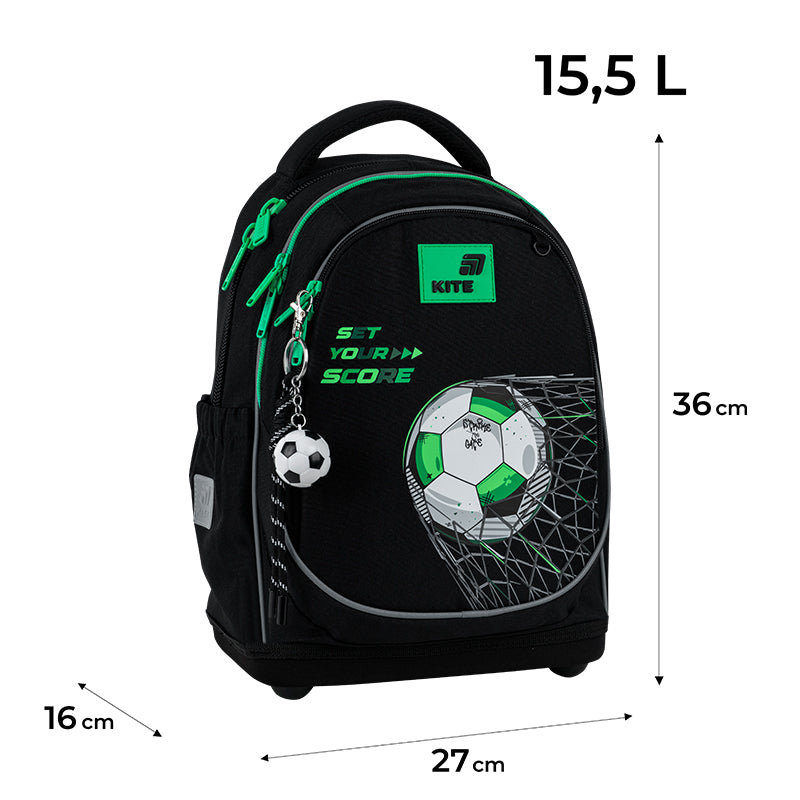 Рюкзак шкільний Kite Education Football K26-724S-3. Фото 2