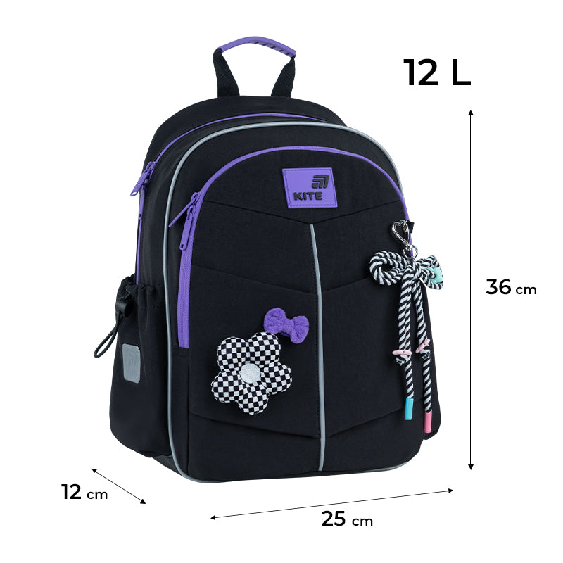 Рюкзак шкільний Kite Education Flower Power K26-771S-2. Фото 2