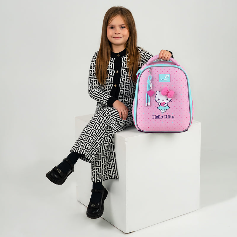 Рюкзак шкільний каркасний Kite Education Hello Kitty HK26-555S-1. Фото 17