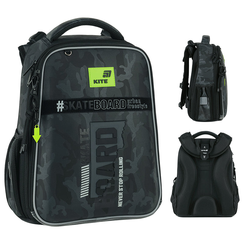 Рюкзак шкільний каркасний Kite Education SK8 Board K26-531M-2