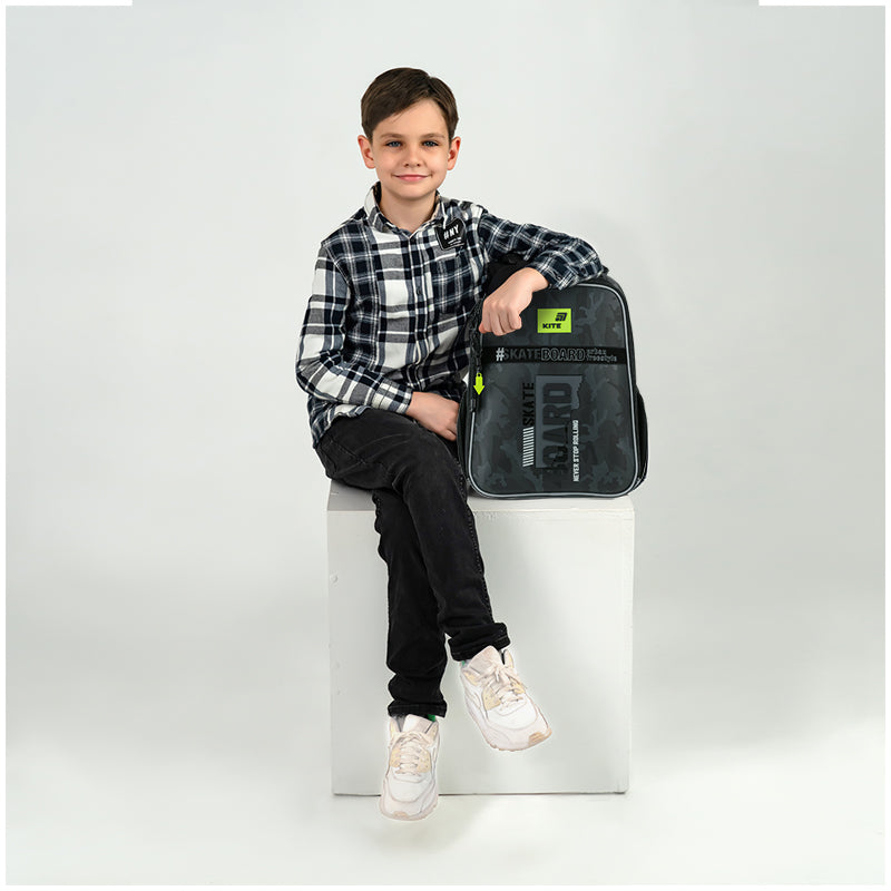 Рюкзак шкільний каркасний Kite Education SK8 Board K26-531M-2. Фото 19