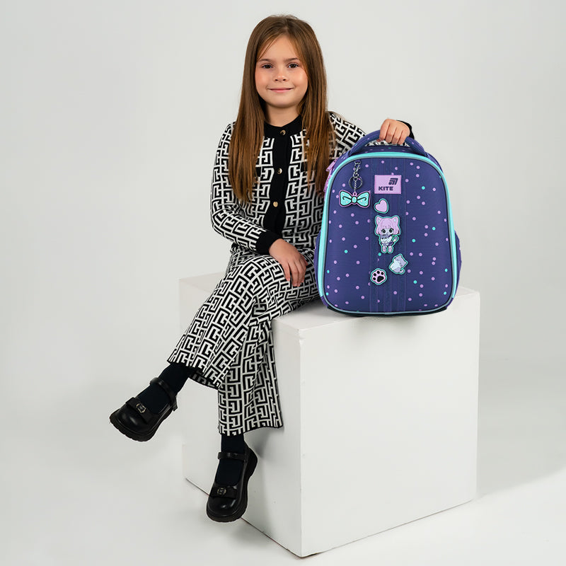Рюкзак шкільний каркасний Kite Education Be Friends K26-555S-3. Фото 18