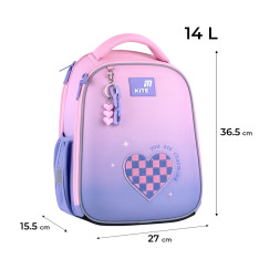 Рюкзак шкільний каркасний Kite Education Charming K26-555S-4. Фото 2