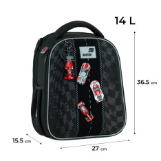 Рюкзак шкільний каркасний Kite Education Race&Win K26-555S-8. Фото 2