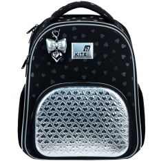Рюкзак шкільний каркасний Kite Education Black&Silver K26-556M-2. Фото 3