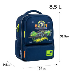 Рюкзак дитячий Kite Kids Hot Wheels HW26-559XS. Фото 2
