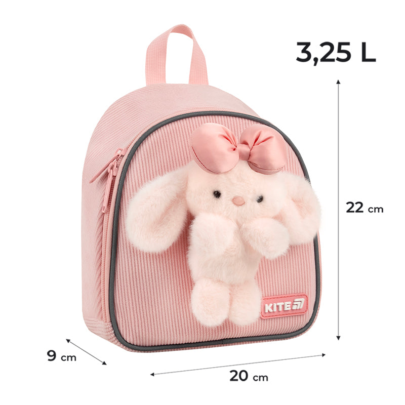 Рюкзак дитячий Kite Kids Pink Bunny K26-538XXS. Фото 2