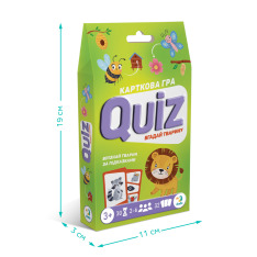Карткова гра Dodo Quiz - Вгадай тварину 301244. Фото 2