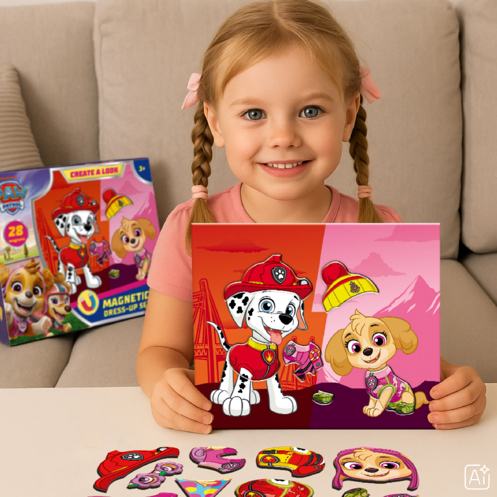 Магнітна гра одягалка Dodo - Paw Patrol. Маршал і Скай 200699. Фото 7