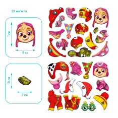 Магнітна гра одягалка Dodo - Paw Patrol. Маршал і Скай 200699. Фото 5