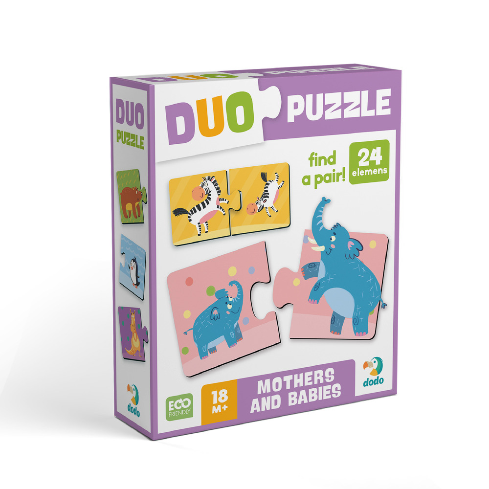 Пазл Dodo DUO 24 елементи - Мама і малюк 300692
