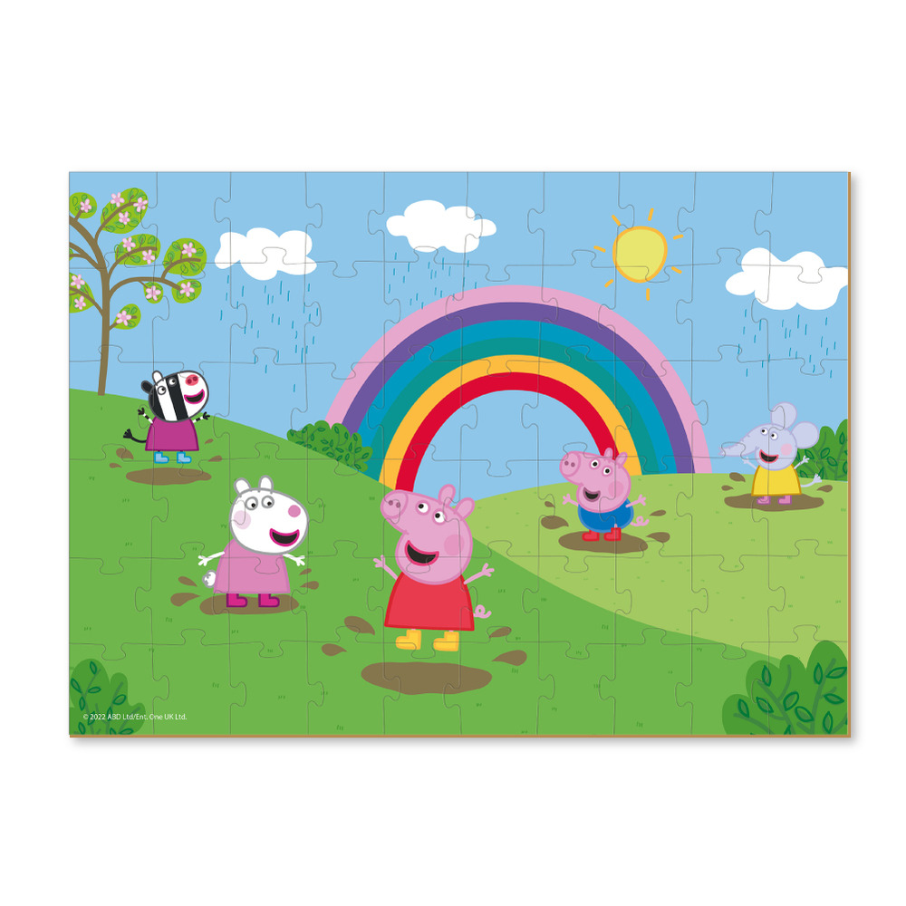 Пазл Dodo 60 елементів - Peppa Pig Дощові розваги 200330. Фото 4