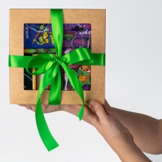 Набір подарунковий Kite NT26-211, 4 предмети: чашка, брелок, блокнот, ручка, Ninja Turtles. Фото 4