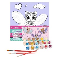 Картина за номерами Ideyka. L.O.L. Surprise! O.M.G. Fairies Sweetiefly 40х40см. Фото 2