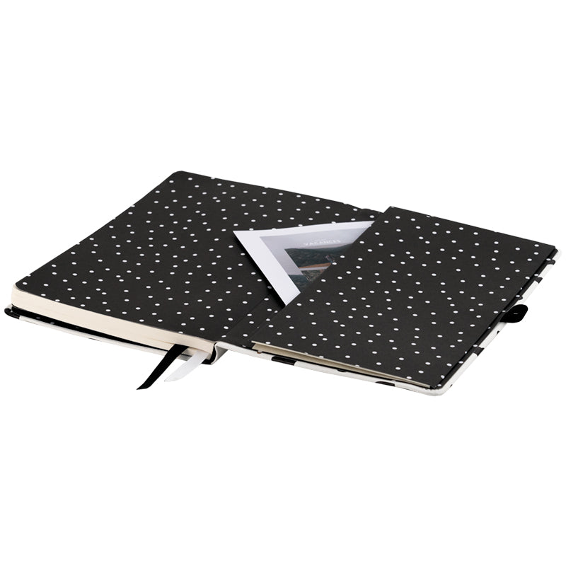 Книга записна Axent Partner Black&White 8621-10-A, 125×195 мм, 96 аркушів, клітинка. Фото 5
