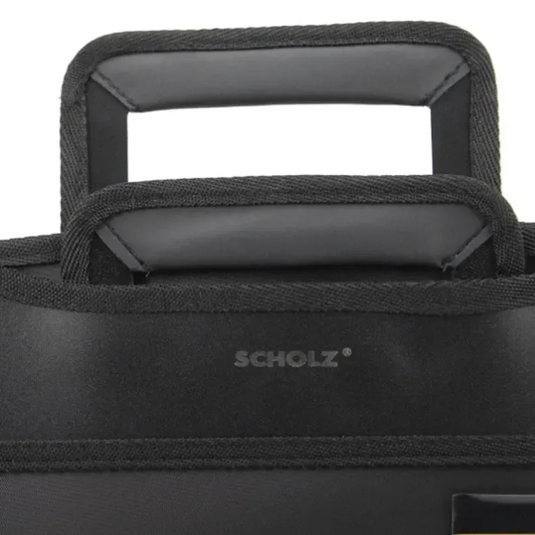 Портфель пластиковий Scholz А4 6+2 відділення з ручками 5080-09SCH. Фото 5