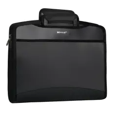 Портфель пластиковий Scholz А4 6+2 відділення з ручками 5080-09SCH