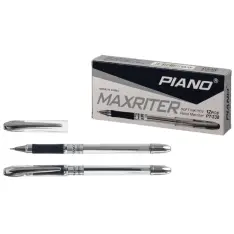 Ручка кулькова Piano Maxriter PT-338 чорна (12 шт)