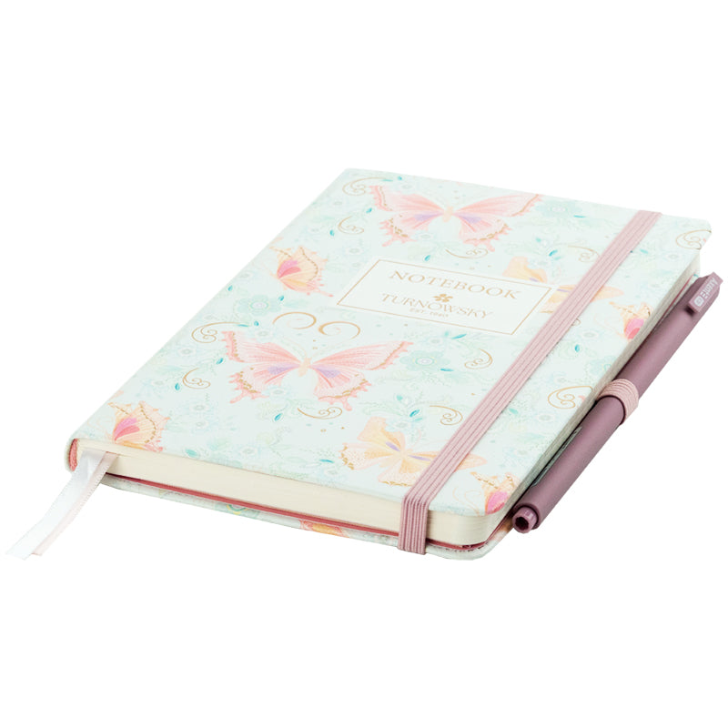Книга записна Axent Partner Turnowsky Nature's Melody 8621-9-A-TR, 125×195 мм, 96 аркушів, клітинка. Фото 3