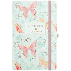 Книга записна Axent Partner Turnowsky Nature's Melody 8621-9-A-TR, 125×195 мм, 96 аркушів, клітинка