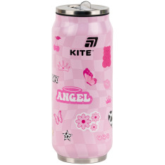Термокружка з трубочкою Kite Angel K25-1264-2, 500мл