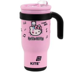 Термокружка з трубочкою Kite Hello Kitty HK25-1266, 530мл. Фото 2