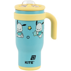 Термокружка з трубочкою Kite Pochacco PC25-1266, 530мл. Фото 2